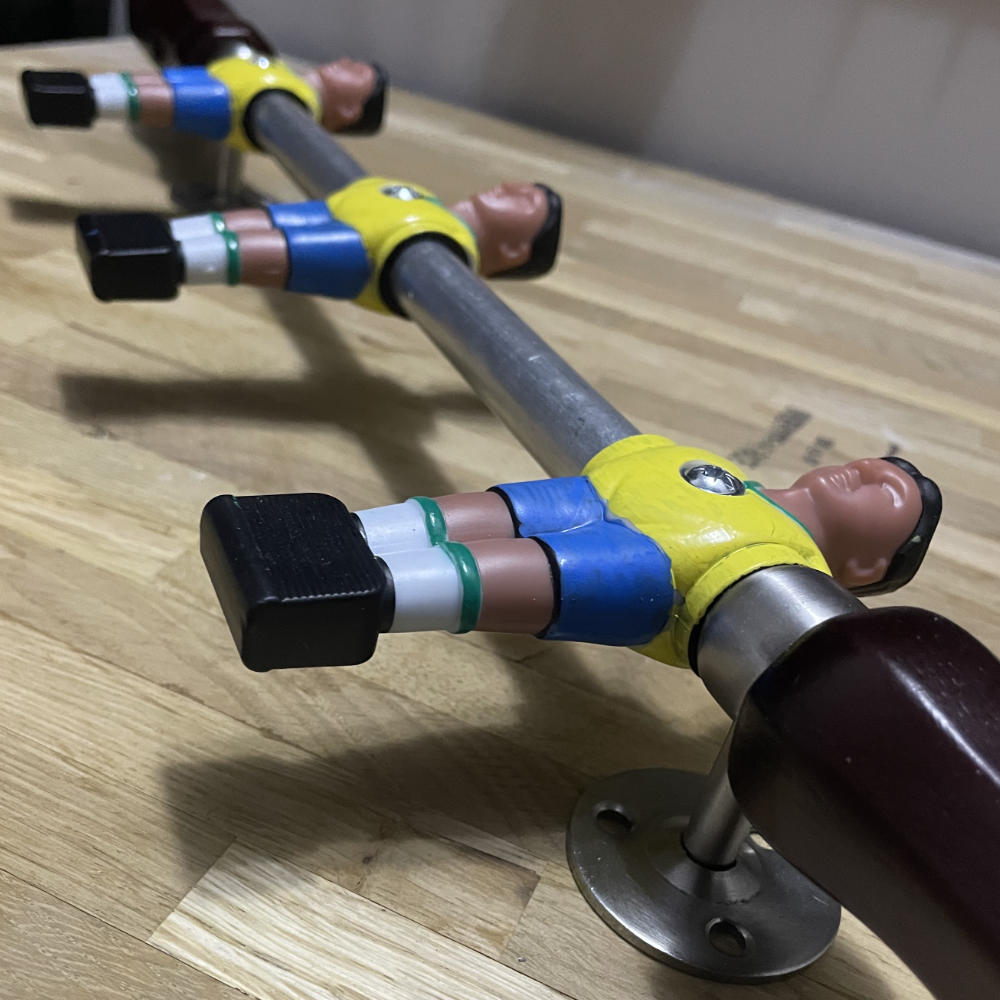 Off The Hook FC metal rail detail